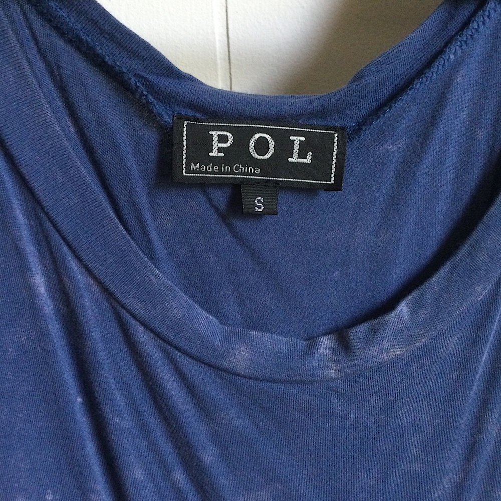 POL Draped Tee Top - Picture 8 of 8